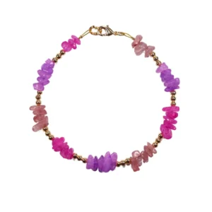 Pulsera con chip de jade