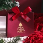Bolsa de regalo navideña