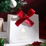 Bolsa de regalo navideña