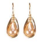 Aretes Perla de Mallorca gota