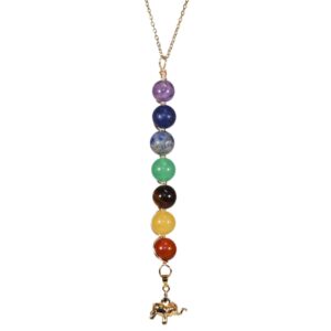 collar 7 chakras espiral