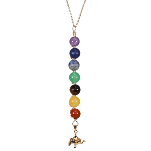 collar 7 chakras espiral