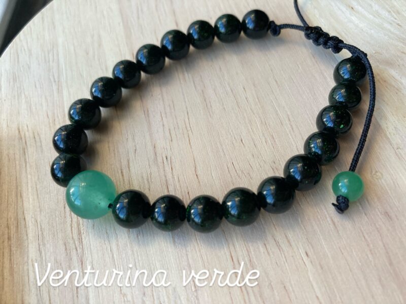 pulsera ventura verde bola